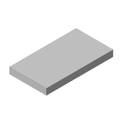 Šamotová deska spodní, boční KV HEAT 2G 70.50.01 